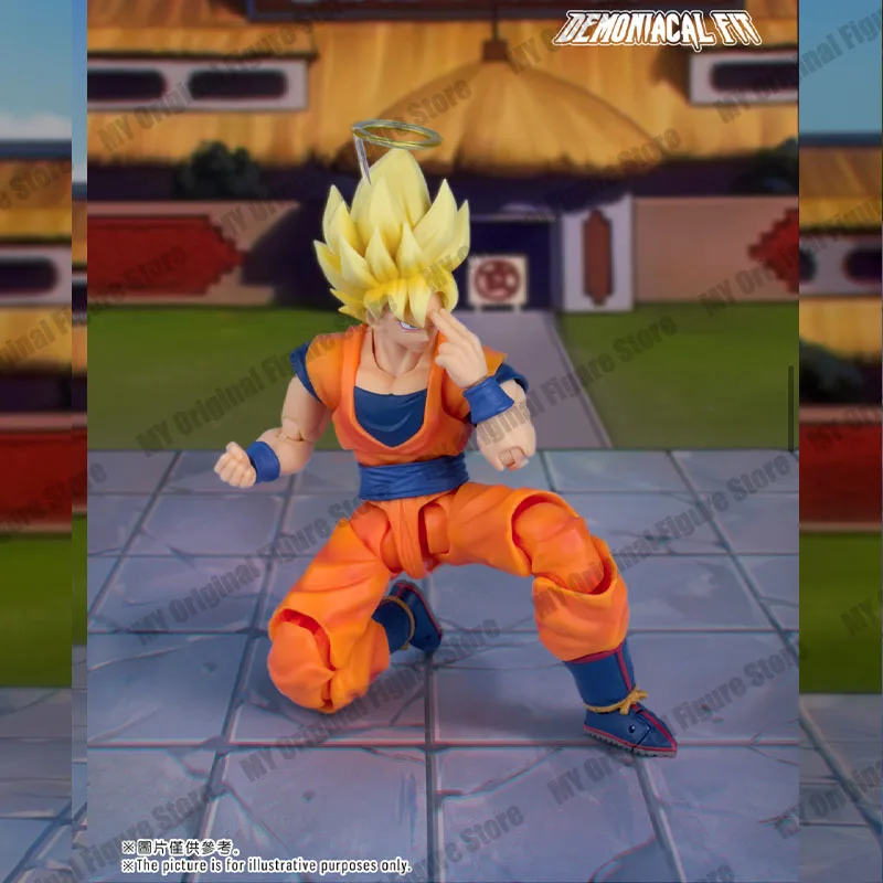 Figura de ação Demoniacal Fit Dragon Ball Super Saiyan Goku 3.0 Corpo Martialista Forever DBZ Guerreiro da outras Estatuetas da costa