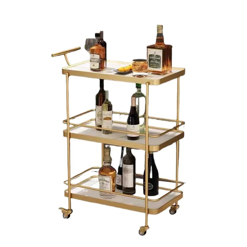 Commercial Hot Pot Restaurant Dining Cart Trolley Restaurant Food Delivery Cart Hotel Mobile Tea Cart