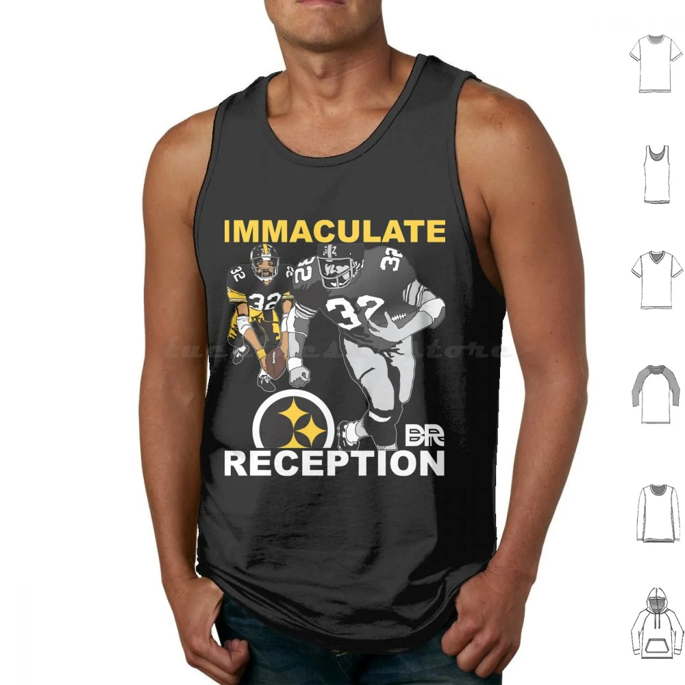 Ballers Religion Immaculate Reception Classic Tank Tops Print Cotton Ballers Religion Immaculate Reception Classic