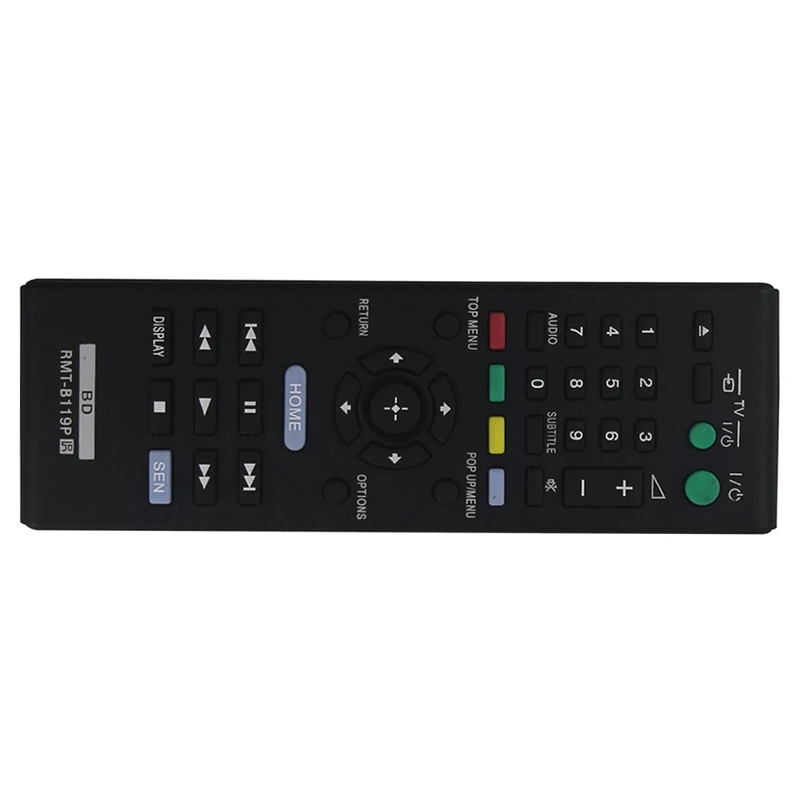 Replacement Remote Control Suitable For Sony Blu-Ray Player Remote Control RMT-B119P BDP-S390 BDP-S190 S490