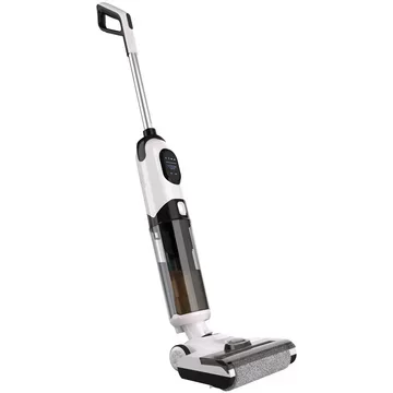 Steam Dual Axis Floor Scrubber for Home Electric Floor Washer Mop Equipped with Traction Self Cleaning 5M Line Length