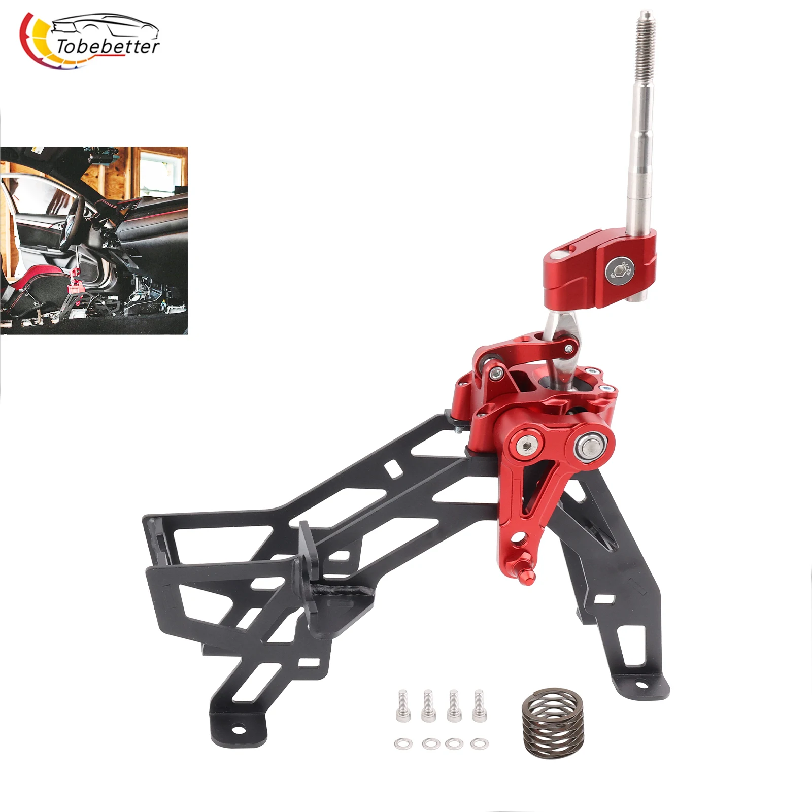 

Racing Adjustable Short Shifter Assembly for 16-21 Honda Civic 10th Gen Type FK8 Type R FC /Si /sport 6MT