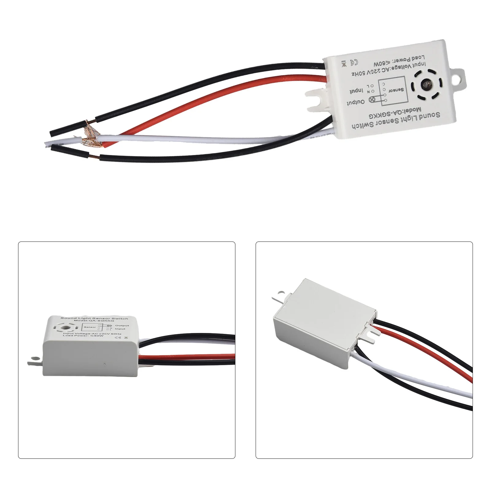 

For Night Use Automatic Voice Switch Indoor Sensor Switch -20 45 C Working Temperature Automatic Control Stable Performance