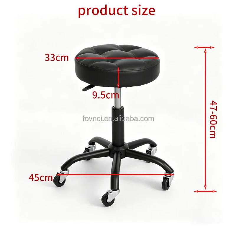 Comfortable Office Chair Barber Stool For Barber Salon Dental Ophthalmic Veterinary Clinics