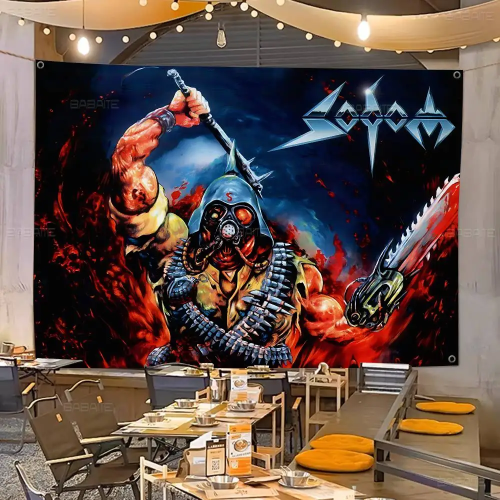 Sodoms Germany Thrash Metal Band Large Size Shop Art Promotion Advertising Booth Flag Hanging Banners