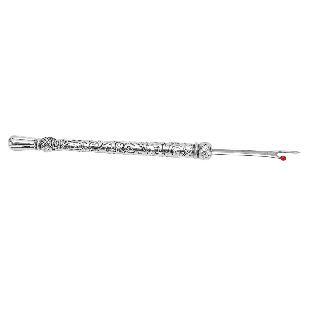 Retro Silver Seam Ripper Alloy Length 12cm Seam Thread Cutter Stitch Cutter for Hemming