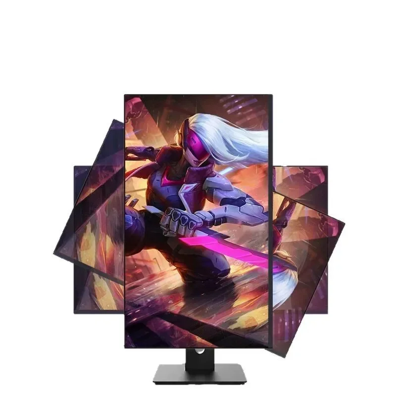 27-Inch 4K vertical screen monitor can be lifted and rotated unmanned live broadcast design art office screen