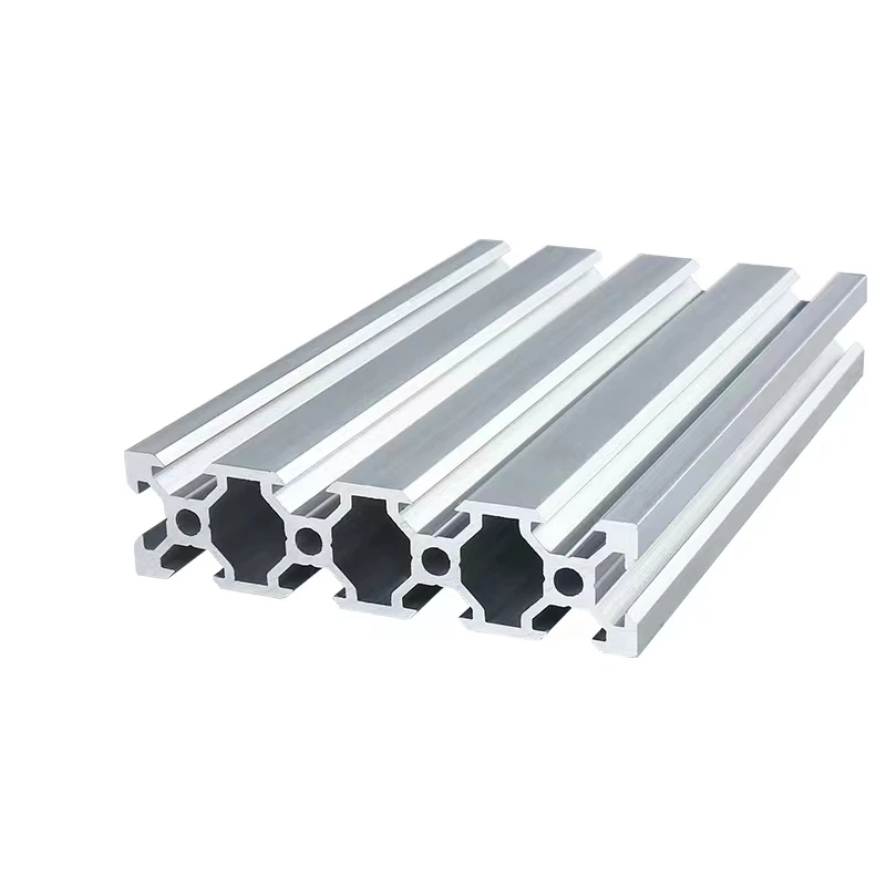 1PC Silver 2020 2020N2 2040V 2060 2080 20100 4040 4040N2 4080 V-Slot Aluminum Profile Anodized Extruded Aluminum 3D Printer Rail