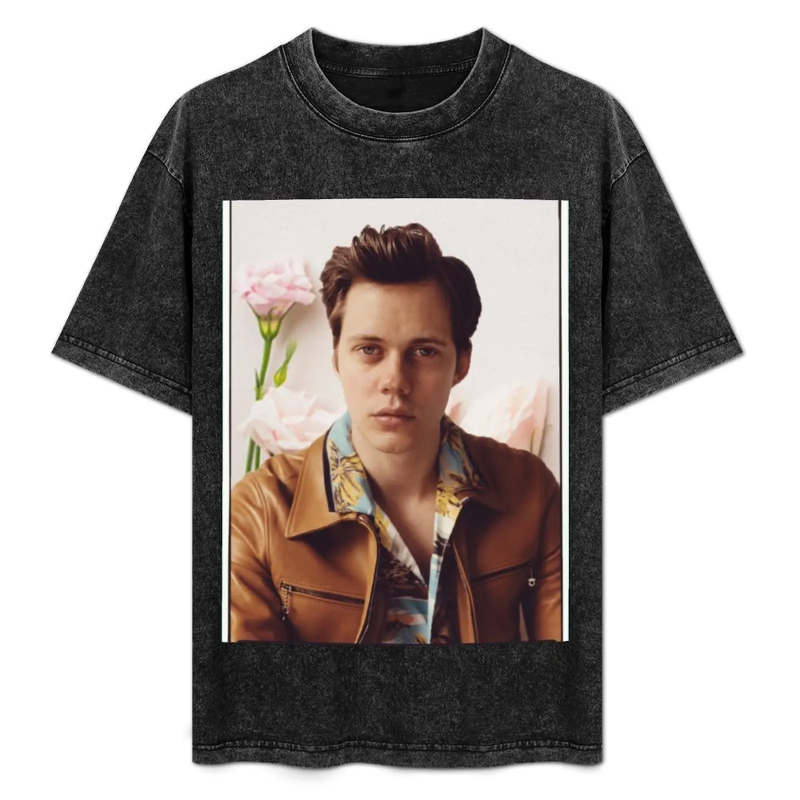 

Bill Skarsgard - Flower Prince Series IV T-Shirt Big Size Daily Wear T-Shirt