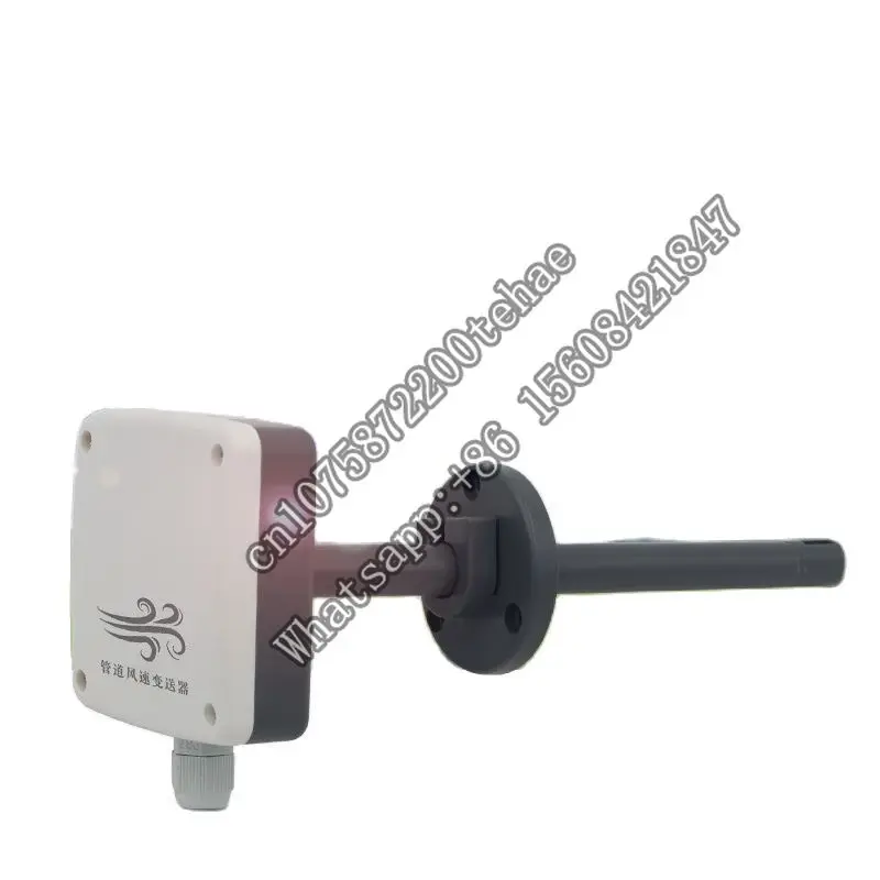 0-5V corrosion high temperature resistance Pipe wind speed sensor transmitter Air volume anemometer RS485 Signal air duct