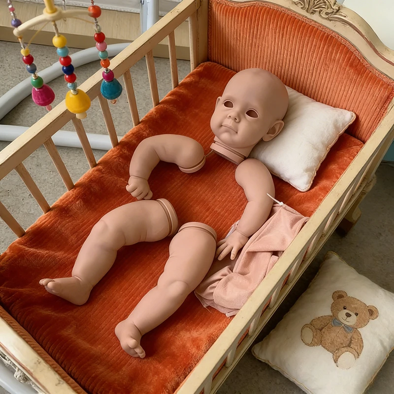 23 Polegada kit boneca reborn maggi edição limitada toque macio cor fresca peças de boneca sem pintura com coa muñecas kit reborn