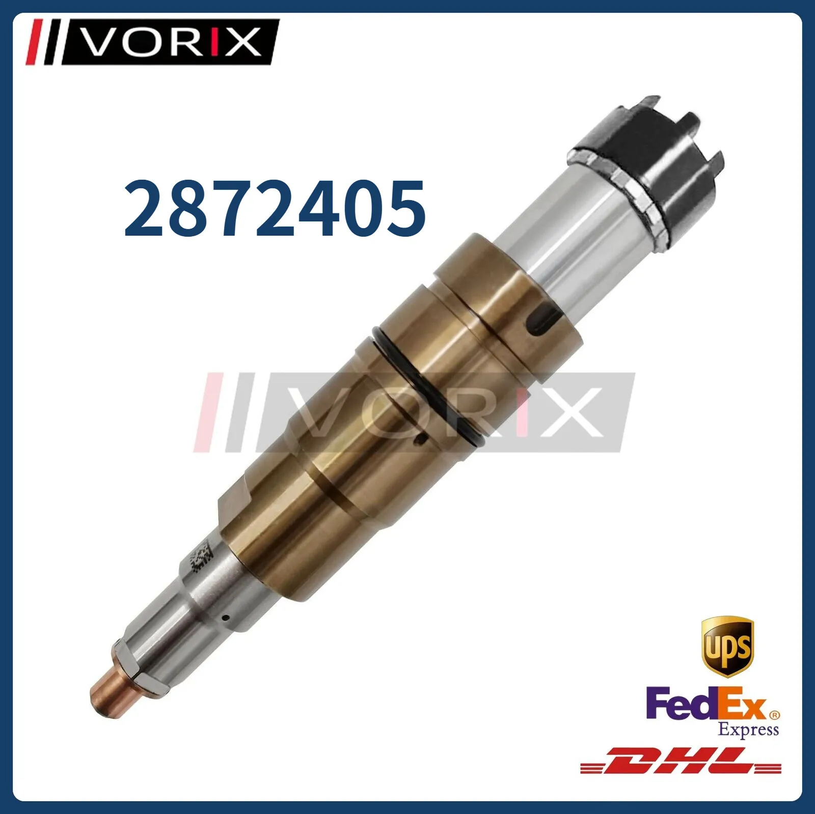 

New Diesel Fuel Injector 2872405 4955080 For Cummins SCANIA R Series XPI Engine