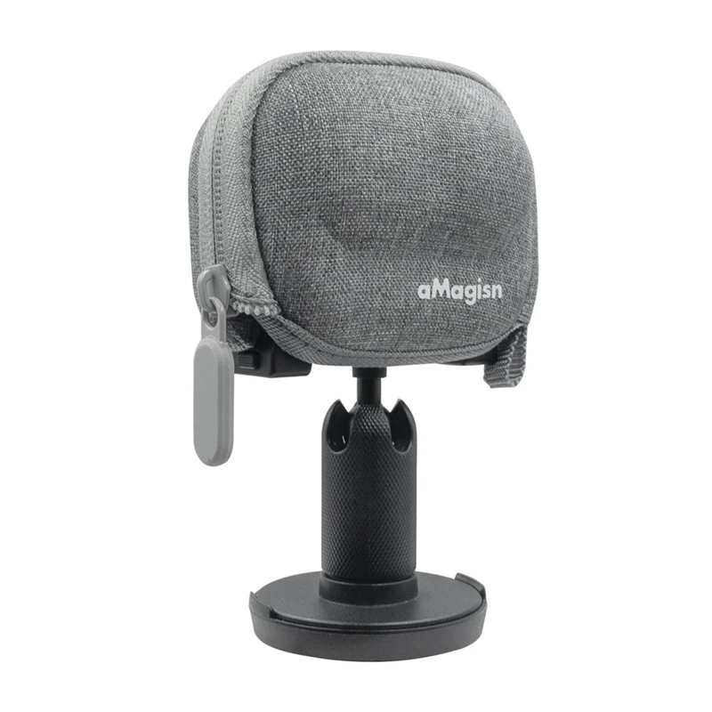 AMAGISN Mini Estojo de armazenamento Bolsa de transporte Caixa protetora rígida para Insta360 GO 3 Acessórios para câmera de ação