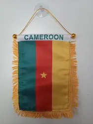 Directly Delivery Car Window Decoration Stain Bunting Pennant Cameroon Flags