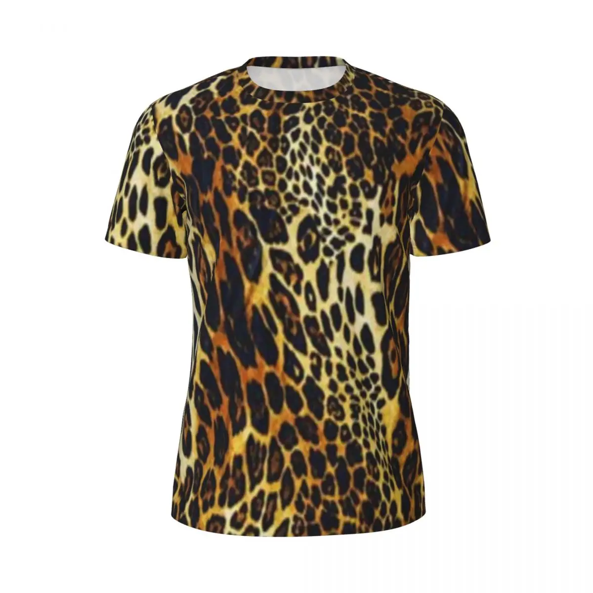 

Tiger Print Sports T-Shirt Summer Wild Animal Skin Streetwear T-Shirts Trending Tee Shirt For Male Pattern Tops Big Size 5XL 6XL