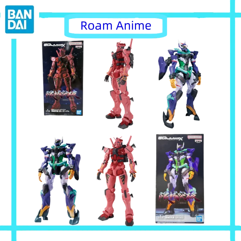 

Original Bandai Anime Model GUNDAM GQuuuuuuX Genkai Toppa GFreD GMS-α Action Figures Collectible Toys Gift for Kids Spot Goods