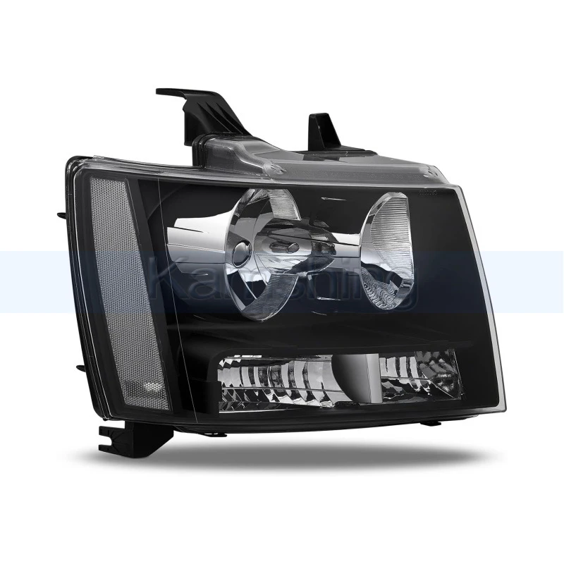 US Version a pair Front Bumper Headlight For Chevrolet Avalanche/Suburban Tahoe 2007-2014 Head Light Headlamp Head Lamp