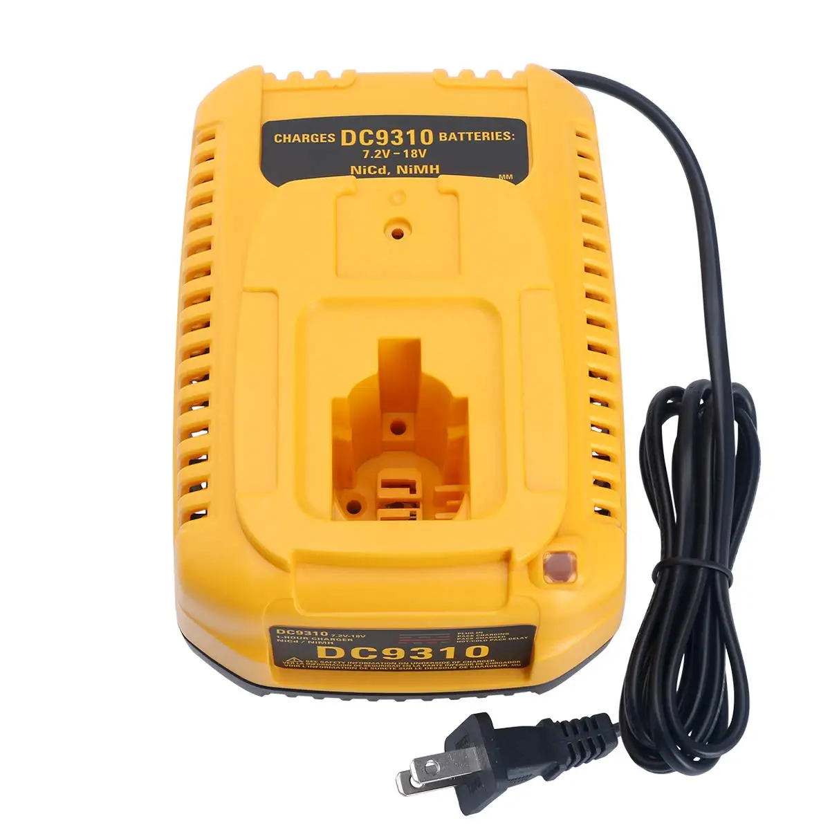 

DC9310 Rapid Charger Compatible with For Dewalt 7.2V-18V NiMH/NiCd Batteries DE9057 DW9072 Replacement for Dewalt 18V Batteries