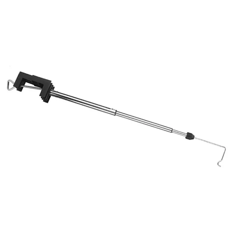 ABRW-Rotary Tool Grinder Telescopic Hook Drill Rack Flexible Shaft Hook Hanging Tool Belt Adjustable Steel Rod For Industrial