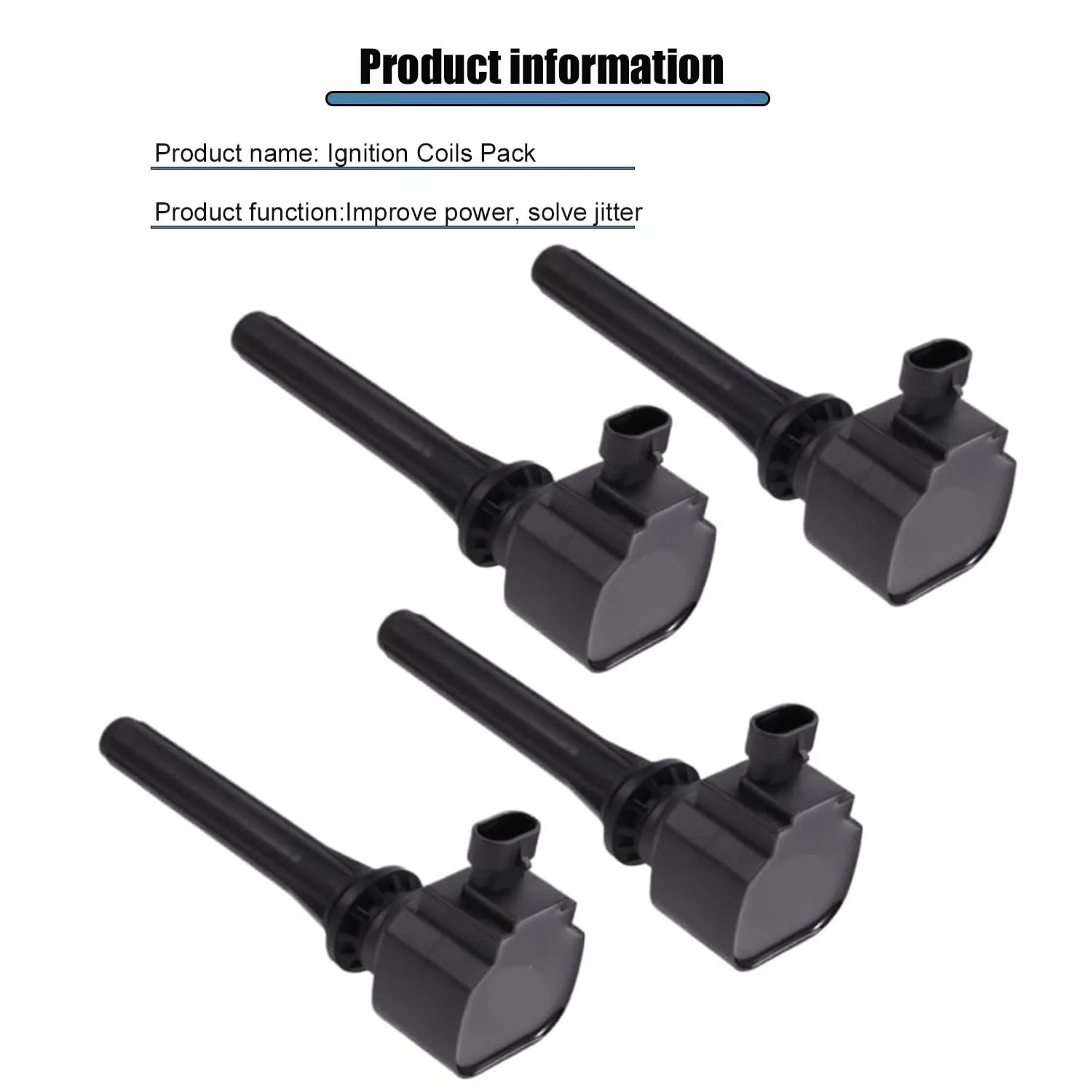 4X Ignition Coils 3705100XEC01 For Great Wall Haval H6 Coupe H8 H9 2.0T GWM Car Accessories Auto Spare Parts 3705100XEC15 GW4C20 view 2