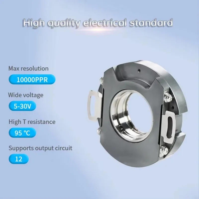 High Resolution Rotary Encoder PN58 for CNC Lathe Spindle NPN TTL HTL Output 4096ppr 10000ppr Sensor Encoder