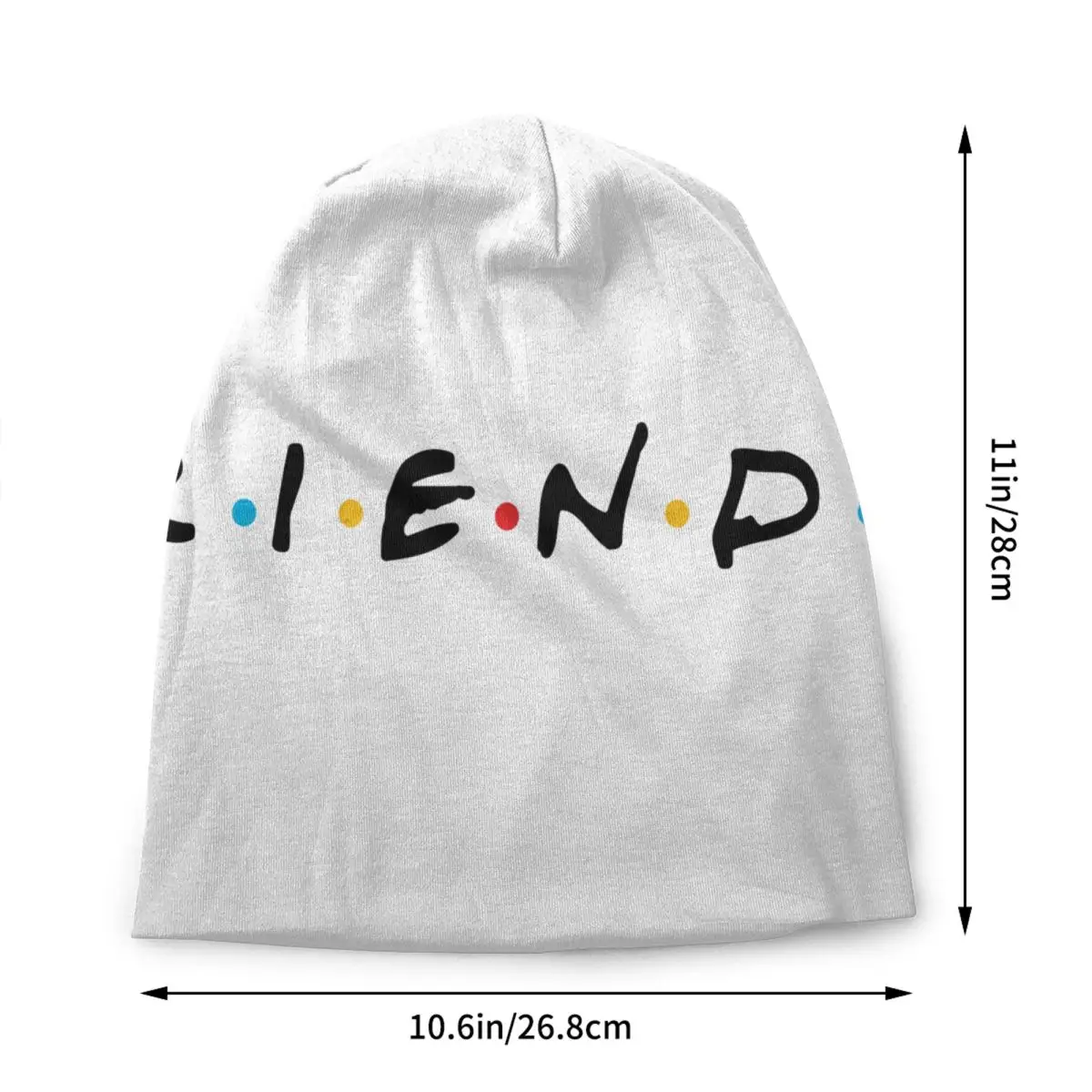 Friends Beanie Cap Unisex Winter Warm Bonnet Femme Knitted Hats Cool Outdoor Skullies Beanies Caps For Men Women