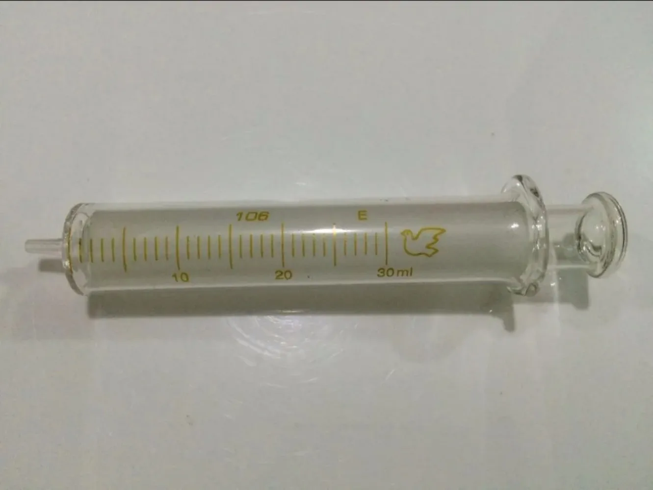 20ml 30ml 50ml 100ml Glass Syringe Standard Tip Injector Lab Glassware Recycling Sampler