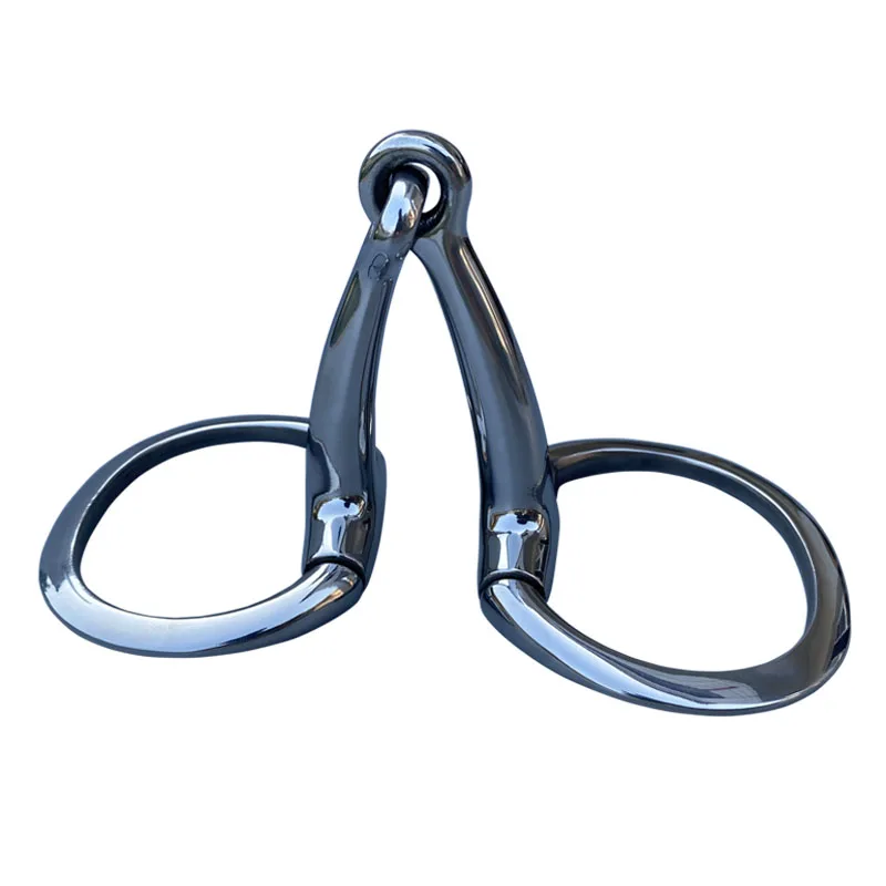 Horse Bits Stainless Steel Eggbutt Bit Horse Product Jointed Mouth 5 Inches