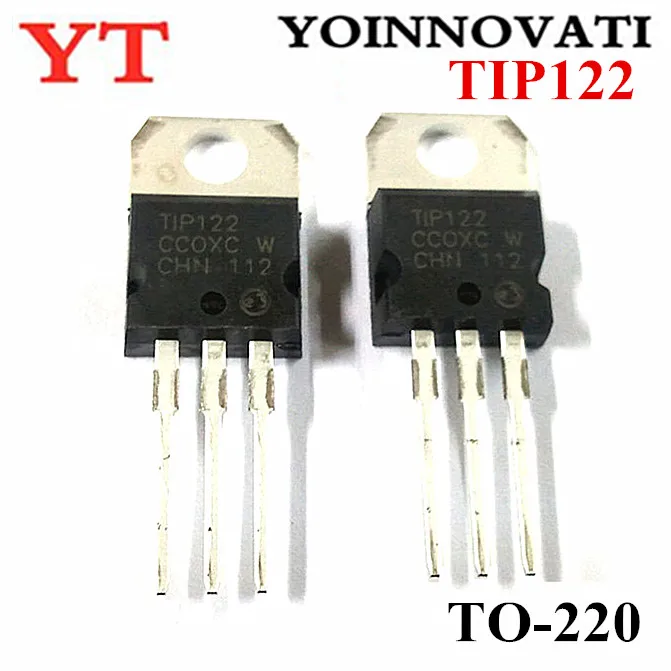 10PCS TIP122  5A 100V NPN