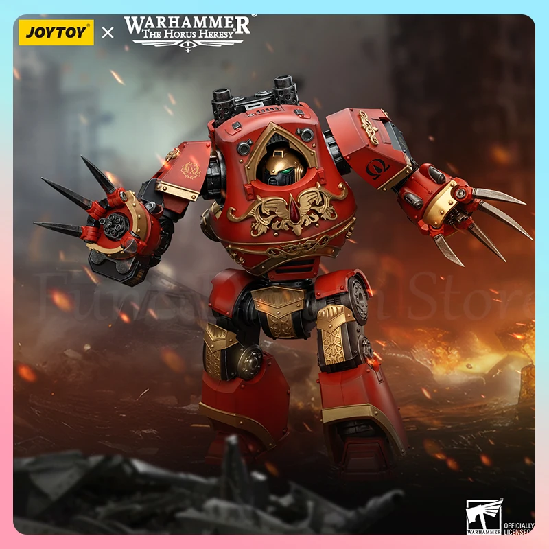 JOY TOY Warhammer 40K Anime Figure Blood Angels Contemptor-Incaendius Dreadnought Action Figure Decoration Birthday Gift