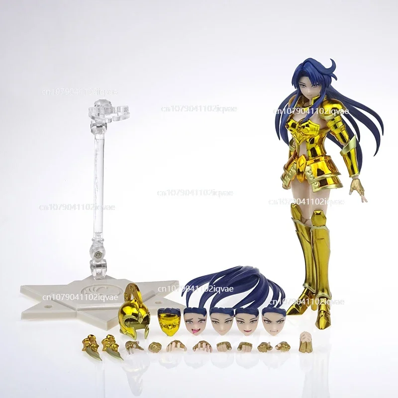 Auf Lager Great Toys/GT Saint Seiya Myth Cloth EX Wassermann Mamie Holy Contract Female Zodiac Knight Actionfigur Modell