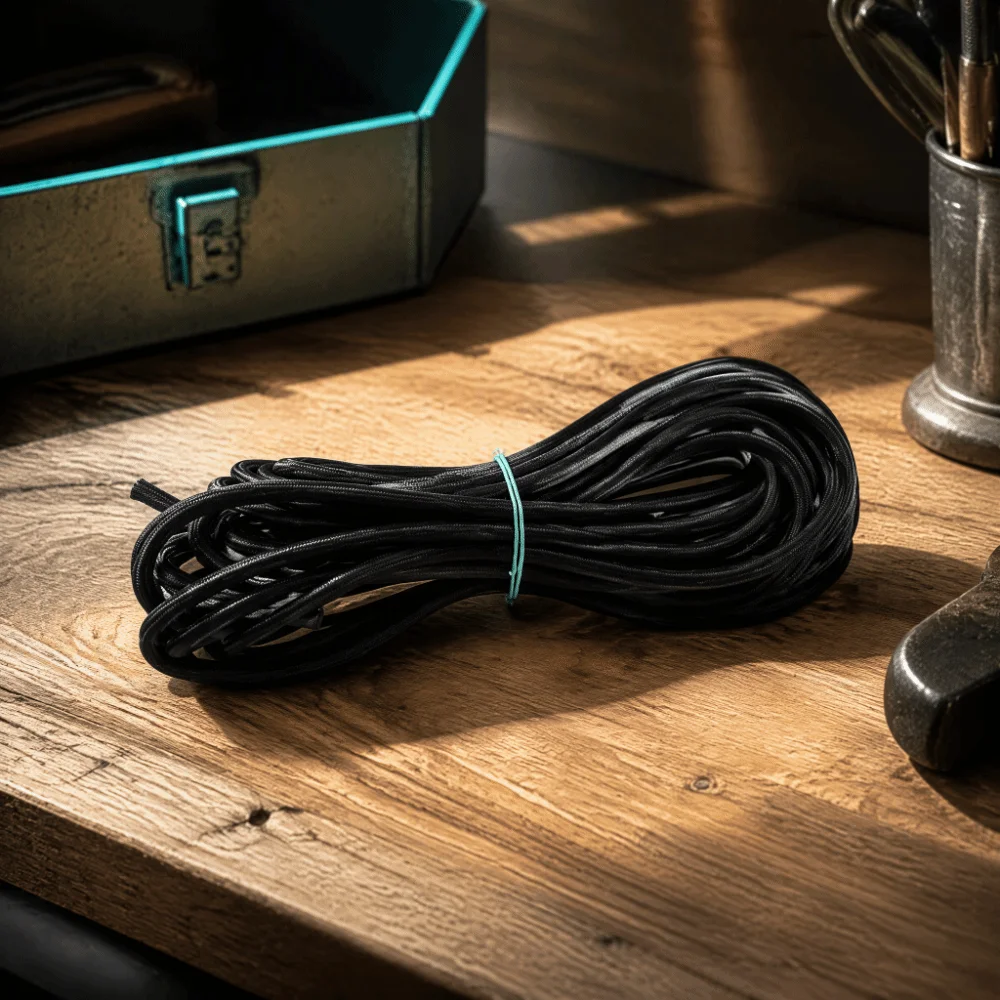 Durable Braided Round Elastic Rope Strong Elasticity Multi Purpose Stretch String Rope Shock Cord Sewing