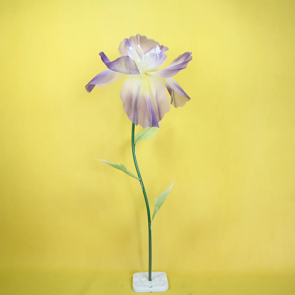 

60cm Simulated Large Iris High-quality Silk Flower Valentine's Day Home Decoration Wedding Accessories Artificial Flowers