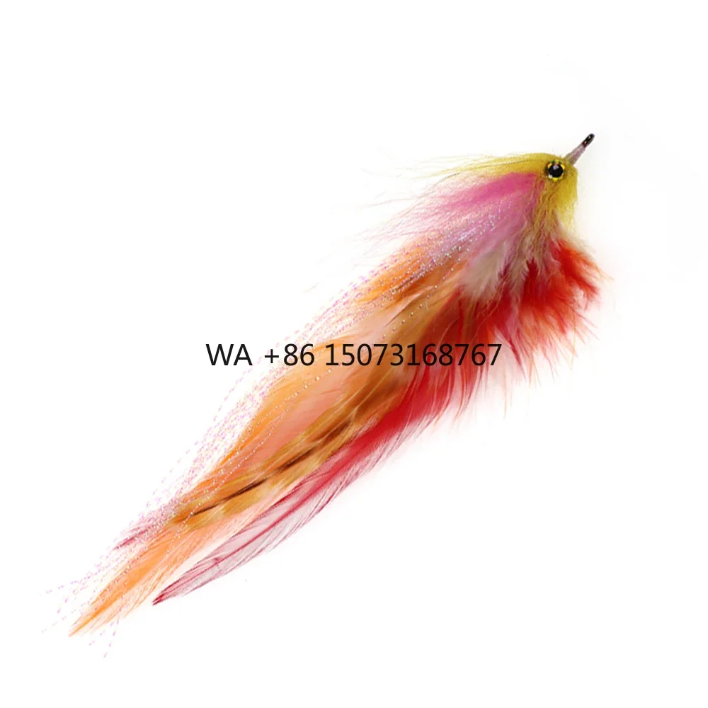 

Рыболовные приманки Морская рыбалка Лосось Щука Стример Мускус Муска Морская форель Рыбалка нахлыстом 1/0 #