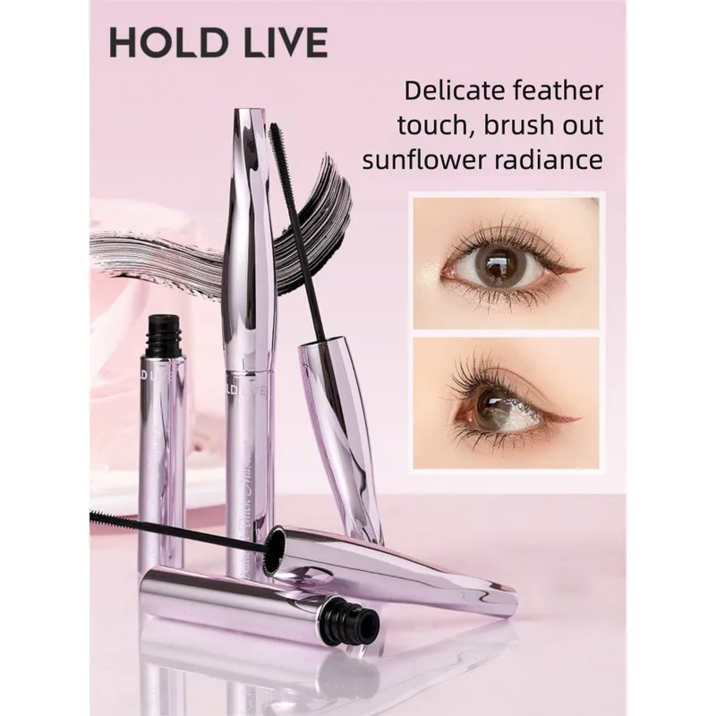 HOLD LIVE Qingyu Slim Mascara Sunflower Eyelash Primer Thickening Curling Smudge-resistant Beginner's Model
