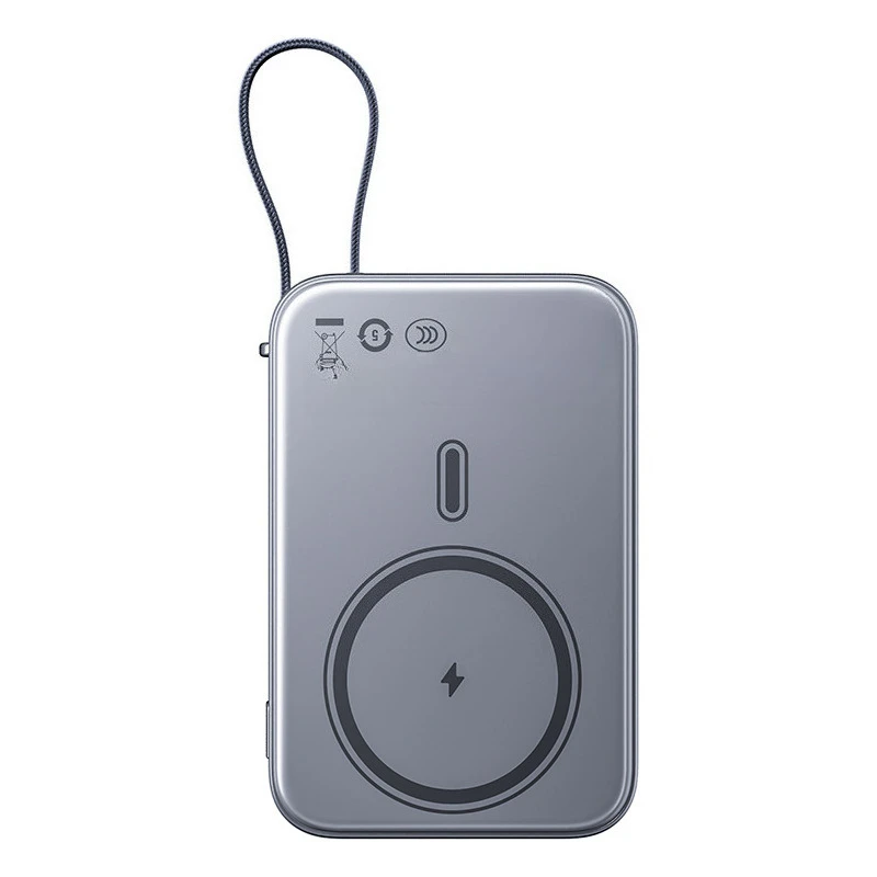 

3C certified speed transfer with its own cable, magnetic power bank 20000mAh large-capacity wireless mobile power supply