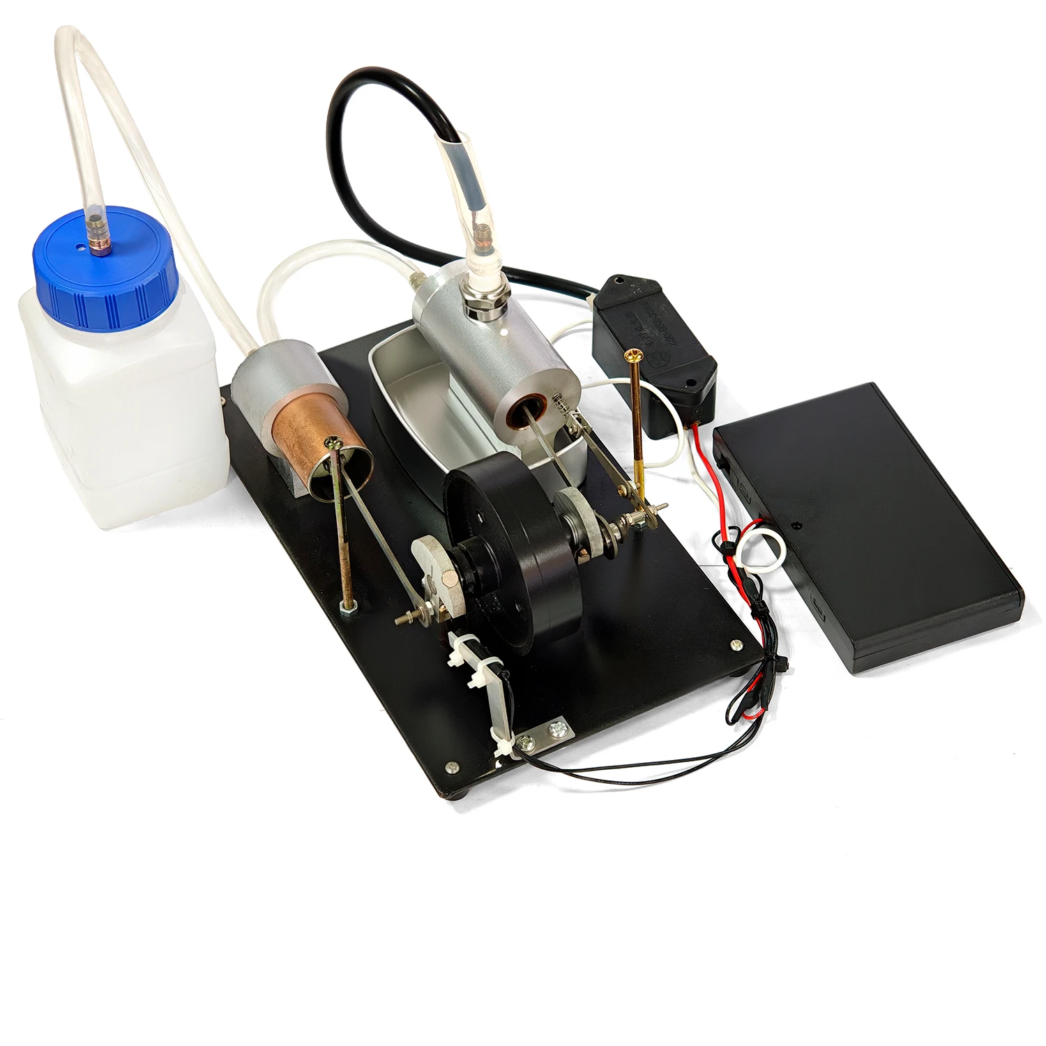 Single Cylinder Engine Model Three Stroke Miniature Fuel Internal Combustion Methanol Engine Model IC Engine Can Use Multi Fuel