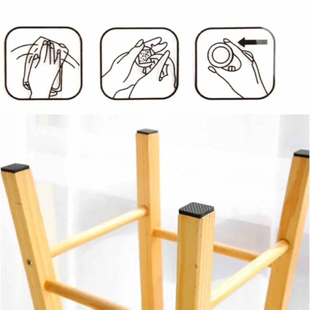 Fashion Cabinet Mat Anti Slip Furniture Table Feet Pads Chair Leg Protector Floor Pads Floor Mat