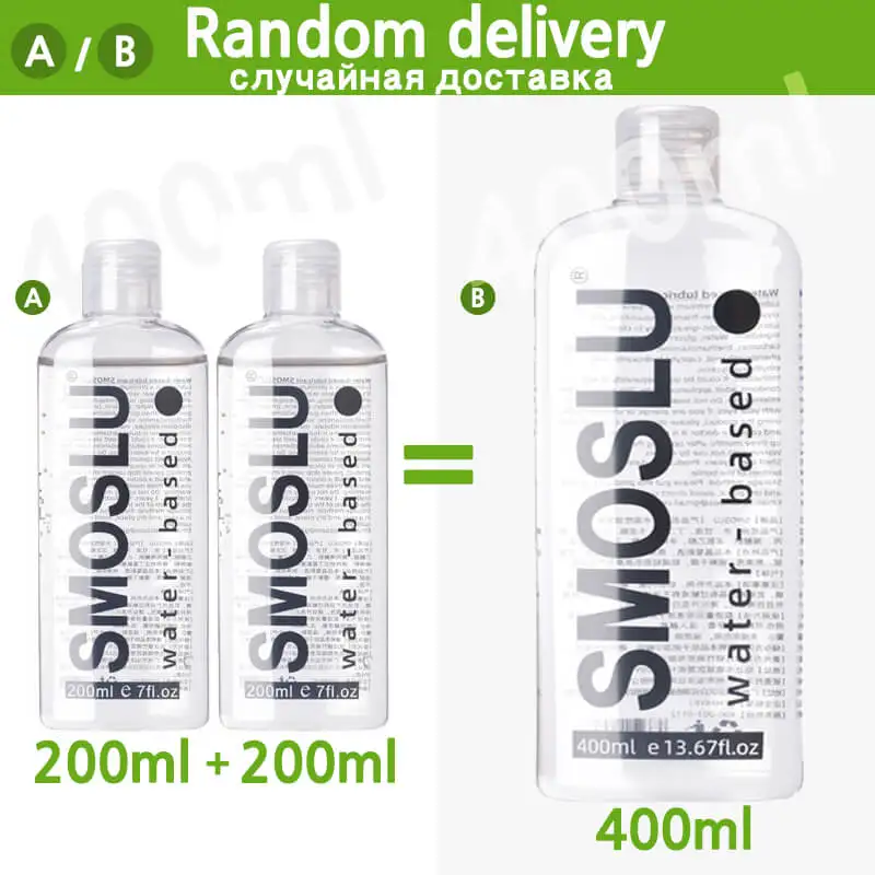 Anal Lubricant for Session 800/400ml Water-based Sex Lubrication Goods for Adults Gay Lubricsate anal SexToys lubricants