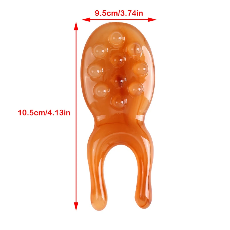 Resin Face Lifting Guasha Scraping Facial Care Tool Massage Plate Reduce Puffiness Nose Lifting Portable Nose Massager Beauty