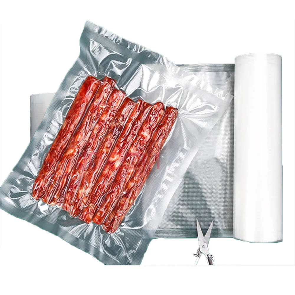 32cmx500cm Textured Embossed Vacuum Sealer Bags Roll Food Grade Vacuum Bags For Sous Vide Freezer Sealer Machine Kitchen Tools - view 5