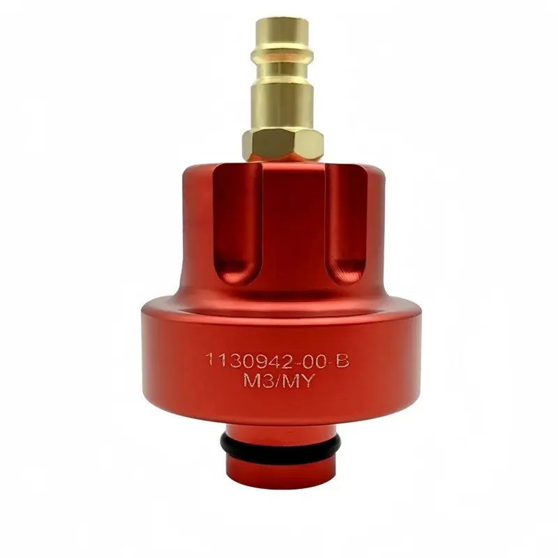 AS57-For Tesla Model 3 Y Coolant Leak Tester Adapter 1130942-00-B Radiator Replacement Part