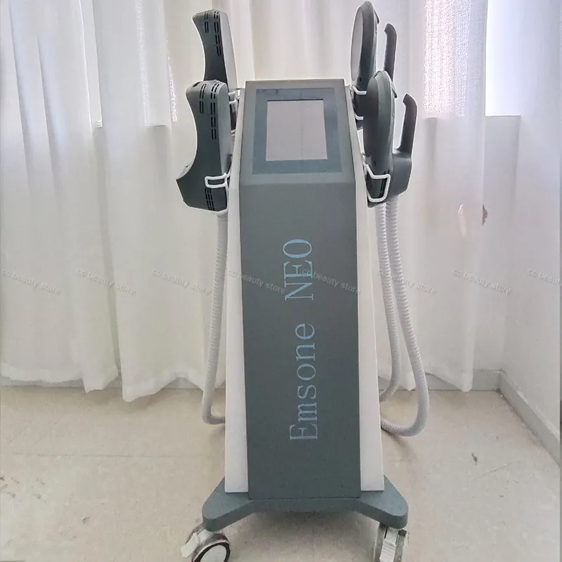 Portable RF EMS Body Sculpting Machine 200hz Emsone NEO 15 Tesla 6500W Hiemt Weight  Muscle Stimulation Nova Lift Hips Device