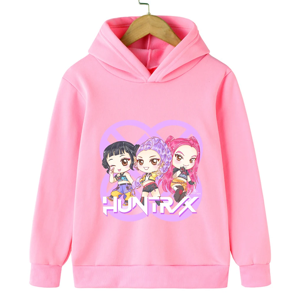 

Movie New Kids K-Pop Devil Hunter Hoodie for Preschool Girls KPop Devil Hunter Hoodie for Girls Fashion Casual Sweatshirt