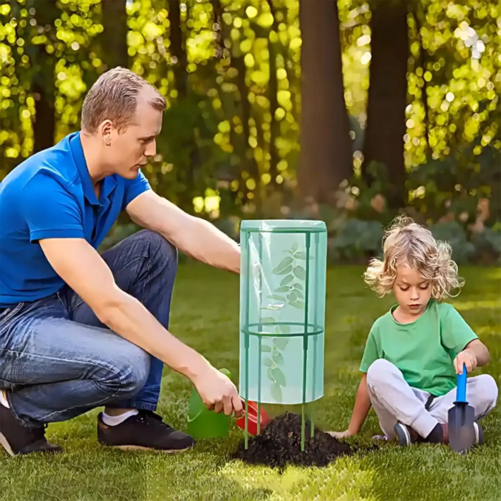 

Защитные клетки для садовых растений от животных, защитные клетки для рассады, удобная установка, защитная защита для фруктов