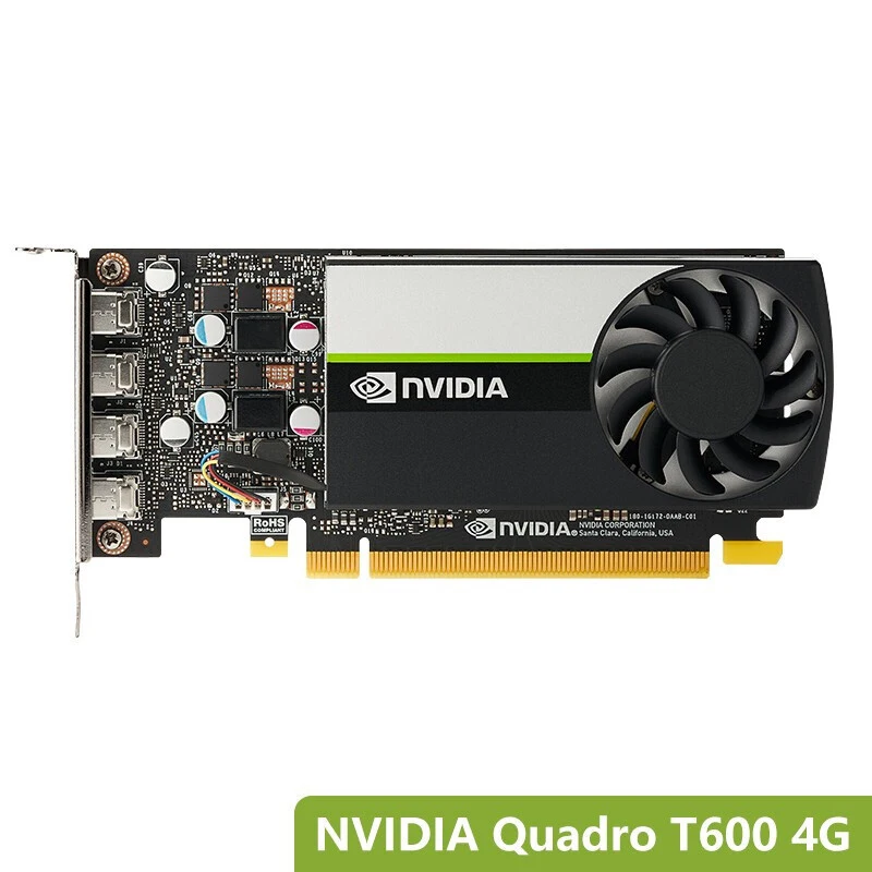 Nvidia T600 4G Graphic Card Video Card for PC Original Clock Status Item Chip DDR Output DVI Bit PCI Memory