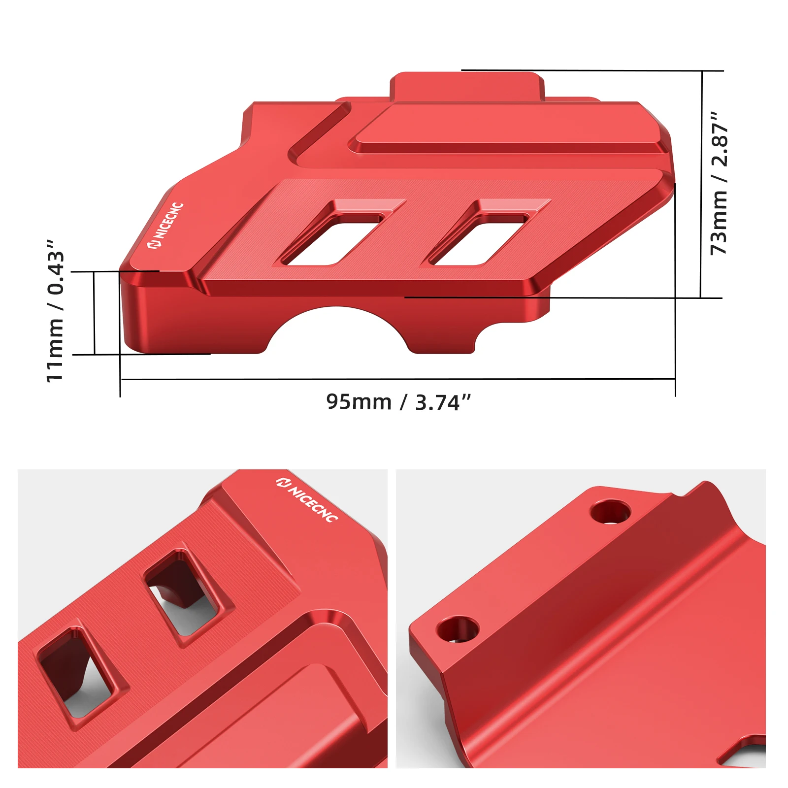 2026 2025 2024 For Stark Varg EX Rear Brake Master Cylinder Cover Guard Rear Brake Pedal Tip Kit For Stark Varg MX Aluminum