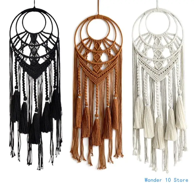 

Woven Tassel Pendant Charm Ornaments for Indoor Garden Yard Party Background Decoration