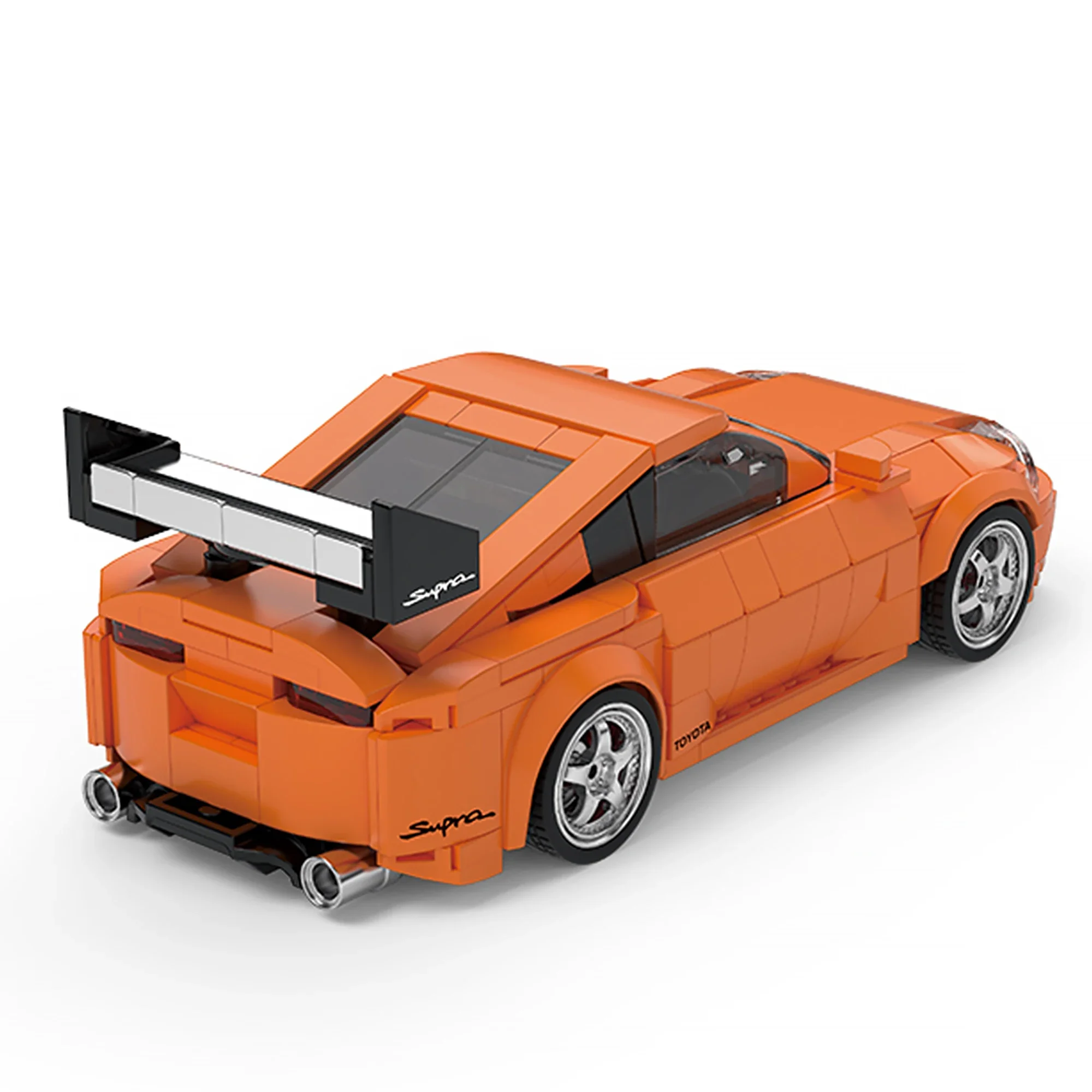 439pcs PB8815 A80 Supercar Bouwstenen 1:32 Technische Hoge Snelheid Sport Racewagen Model Bricks Speelgoed voor Kinderen volwassenen Geschenken