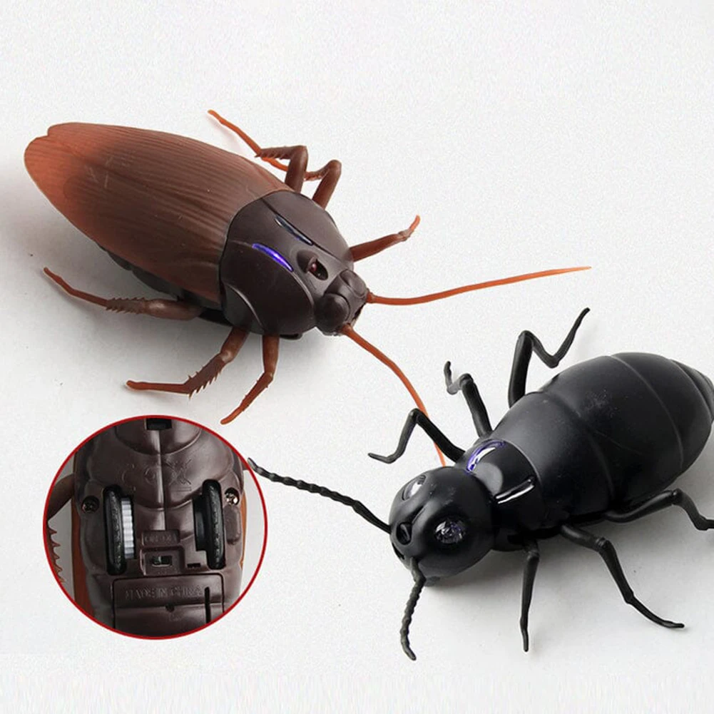 Infrared Remote Control Simulation Bugs Toy Portable Movable Prank Toy Gift For Friends Family